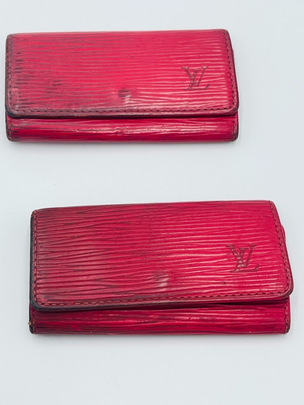 Louis Vuitton Fuchsia Epi Leather Key & Card Holder